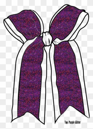 Purple Bling Bows Clipart