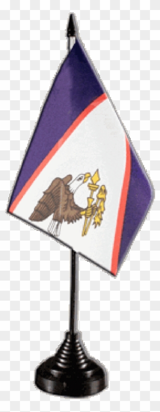 Flag Of American Samoa - France Normandy St. Olaf Cross Table Flag 10cm X 15cm Clipart