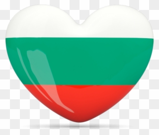 Bulgaria Flag Heart Png Clipart
