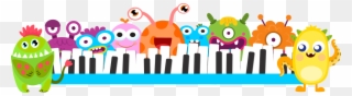 It Is A Great Idea To Put Fun Games And Learning Materials - Piano Clipart