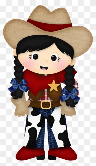 Photo By @rosimeri - Cowboy And Cowgirl Clip Art - Png Download