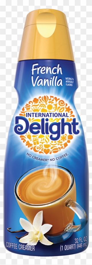 French Vanilla Coffee Creamer - International Delight Creamer French Vanilla Clipart
