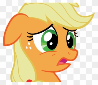 Applejack Scared Clipart (#1777930) - PinClipart