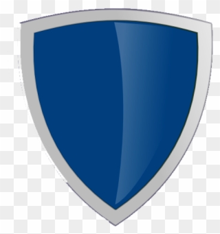 Shield Png - Blue And White Shield Logo Clipart