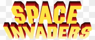 Space Invaders - Space Invaders Font Clipart