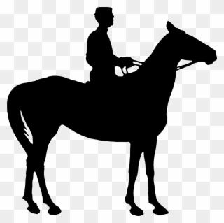 Png Royalty Free Download Silhouette Big Image Png - Horse With Rider Silhouette Clipart