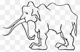 Indian Elephant African Elephant Elephants Art Mammoth - Elephant Clipart