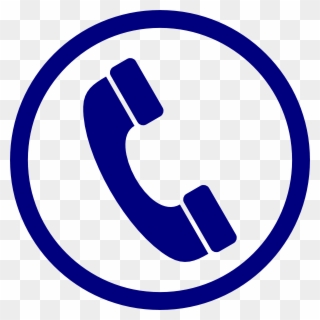 Blue Telephone Clipart 2 By Darlene - Blue Mobile Phone Icon - Png Download