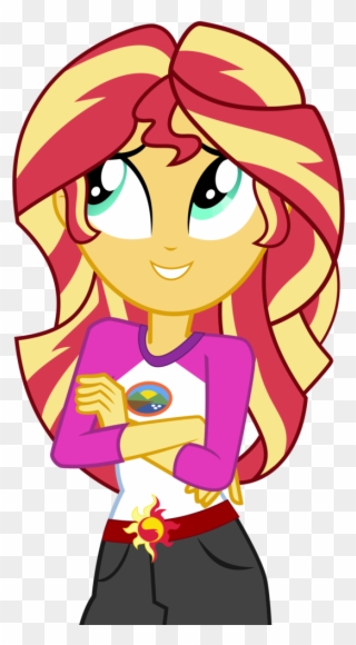 Collection Of Free Vector Arms Cartoon Girl - Equestria Girls Nufe Clipart