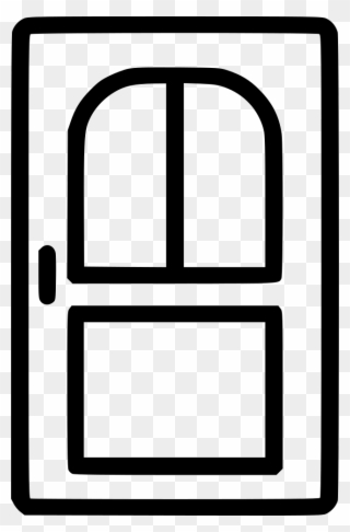 Door Svg Clip Art - Computer File - Png Download