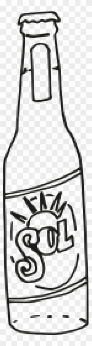 Bottle Of Sol - Sol Mexican Lager Clipart