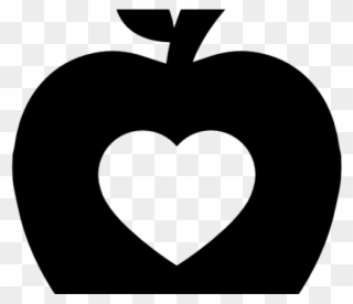 Heart Clipart Apple - Apple - Png Download