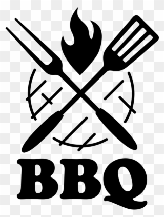 Barbecue Party Logo Clipart