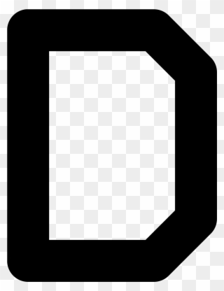 D Icon - Icon Clipart