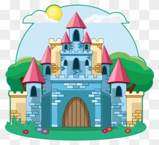Drawing Illustration Fairy Tale - Cartoon Castle Clipart