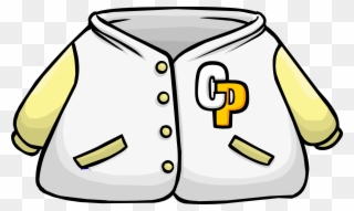 White Letterman Jacket - Pink Jacket Clipart - Png Download