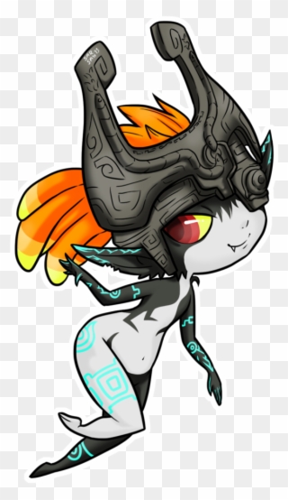 Anime The Legend Of - Chibi Midna Png Clipart