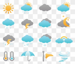 Image Title - Weather Icons Set Free Clipart