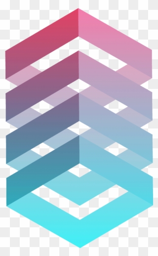 Vaporwave Grunge Pastel Geometric - Vaporwave Geometric 80s Shapes Clipart