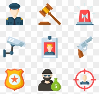 Crime Investigation - Icon Clipart