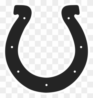Colts Logo - Indianapolis Colts Logo Black And White Clipart