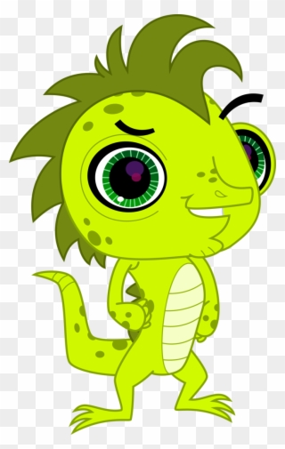 Iguana Vector Image Transparent Download - Iguana Littlest Pet Shop Clipart