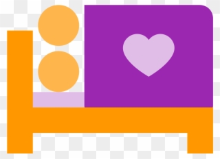 Make Love Icon - Sleep Icon Colored Png Clipart