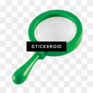 Green Junior Magnifying Glass - Circle Clipart