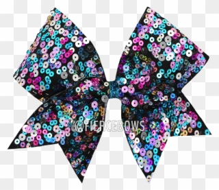 Confetti Bow - Cheerleading Clipart
