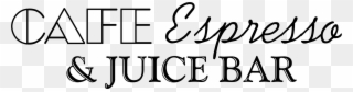 Cr34844 Cafe Espresso & Juice Bar Logo Update Outline - San Francisco Clipart