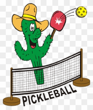 What Is Pickleball - Pickle Playing Pickleball Clipart