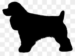 Cocker Spaniel Silhouette At Getdrawings - English Springer Spaniel Silhouette Clipart