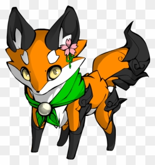 Evil Fox Drawing Clipart