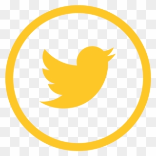 Follow Us - Red Twitter Logo Transparent Clipart