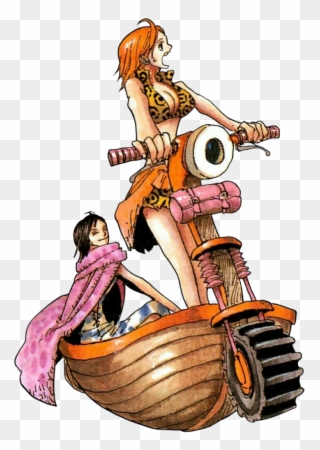 Nami Robin From Chapter - Nami Colo Spread Clipart