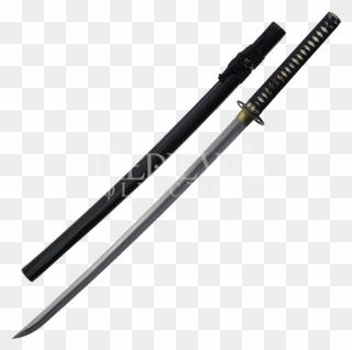 Png Black And White Great Wave Katana Sh By Medieval - Cas Hanwei Hanwei - Great Wave Series - Katana Sh5004 Clipart