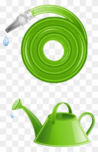 Water Pipe Watering Transprent - Garden Icon Clipart