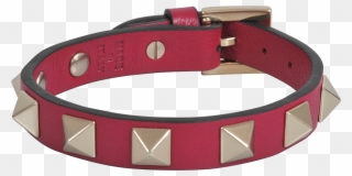 Valentino Garavani Rockstud Small Leather Bracelet - Bracelet Clipart