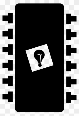 Let's Build Something Great Dip Chip - Illustration Clipart