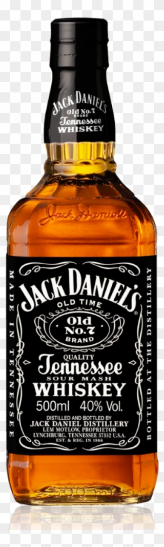 Jack Daniels Bottle Cut Out Clipart