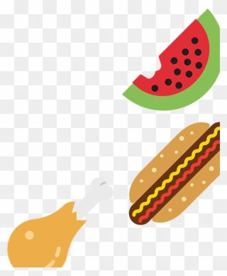Let's Go - Hot Dog Clipart