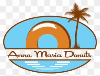 Anna Maria Donuts Is The Only Donut Shop On The Island - Anna Maria Clipart