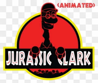 Jurassic Clark By Ck Was Here - Jurassic Park Cartoon Logo Clipart