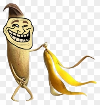 Le Troleing Bananna - Banana Fun Clipart