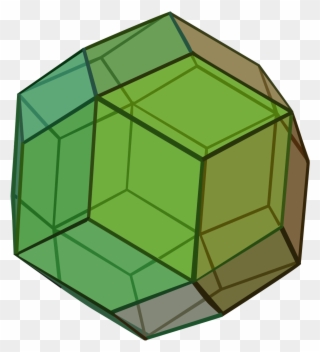 Rhombic Triacontahedron Clipart