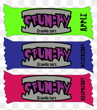 Crunchy Granola Bars Clipart