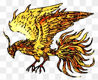 ”pheonix Rising From The Ashes” - Ave Fenix Clipart