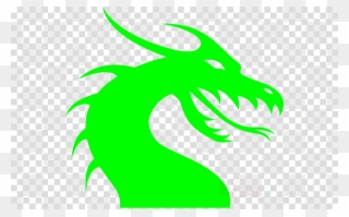 Green Dragon Clipart Dragon Clip Art - Dragon Head Clip Art - Png Download