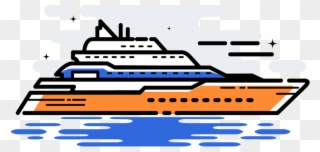 For The Management - Luxury Yacht Clipart