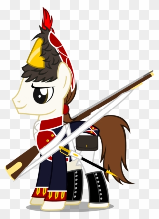 It Comes With A Saber And Musket For Added Decorations - My Little Pony: Friendship Is Magic Clipart